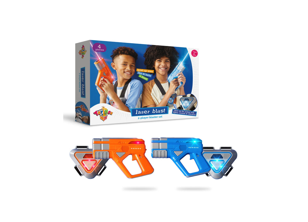 Geoffrey's Toy Box Laser Blast 2-Player Interactive Blaster Set