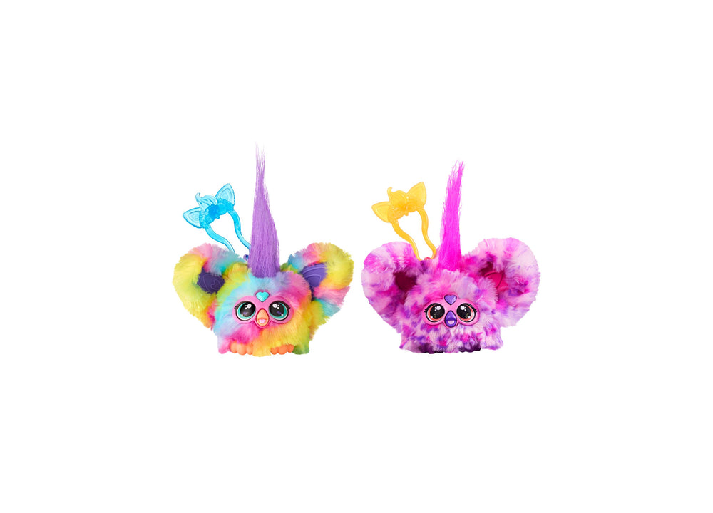 Furby Furblets Ray-Vee and Hip-Bop 2-Pack Mini Electronic Plush Toy