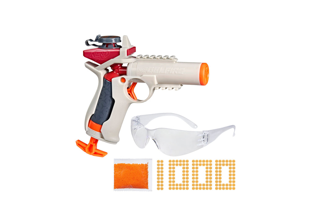 Nerf Pro Gelfire Ignitor Blaster - High Velocity, Single-Fire Blaster with 1000 Rounds