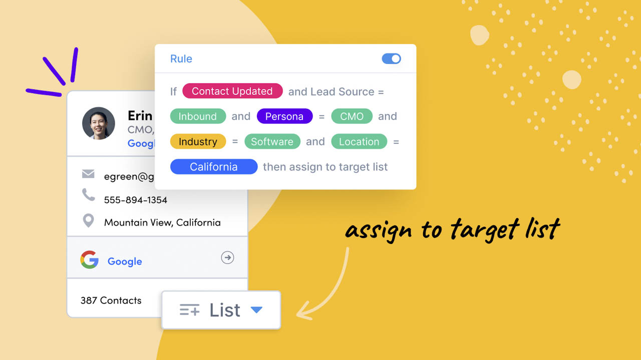 Create a target list in Apollo